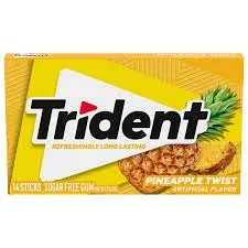 Trident Gum Pineapple Twist