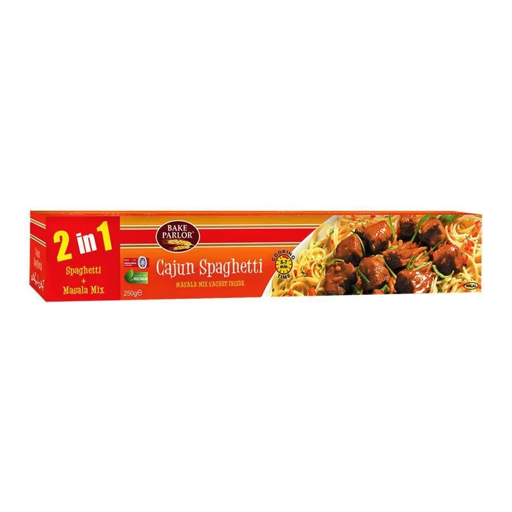 Bake Parlour Macaroni Spaghetti Cajun 250G