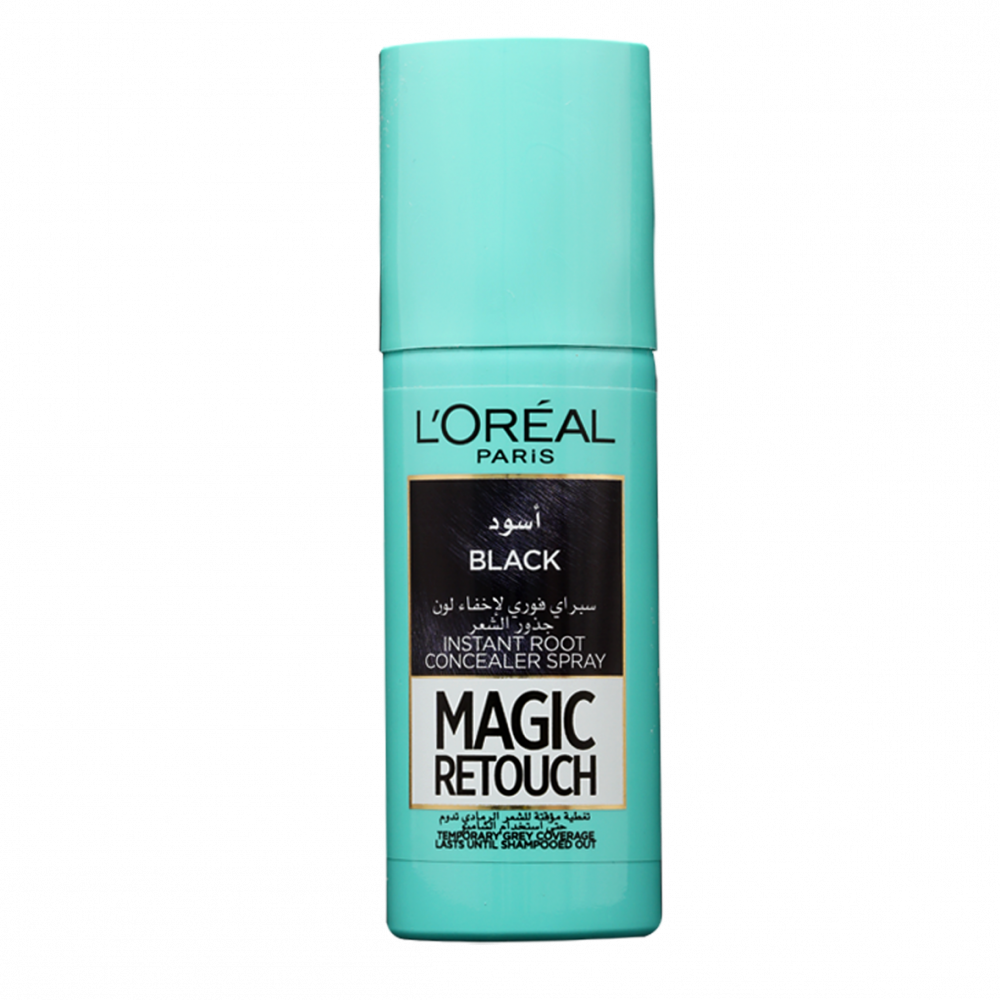 Loreal Hair Color Spray Black 75Ml