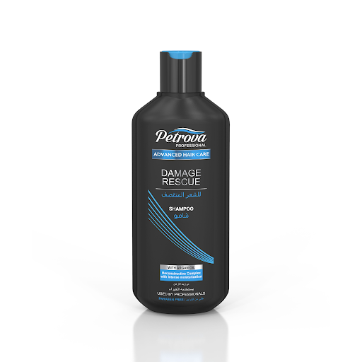 Petrova Shampoo Black Damage Rescue 400ML