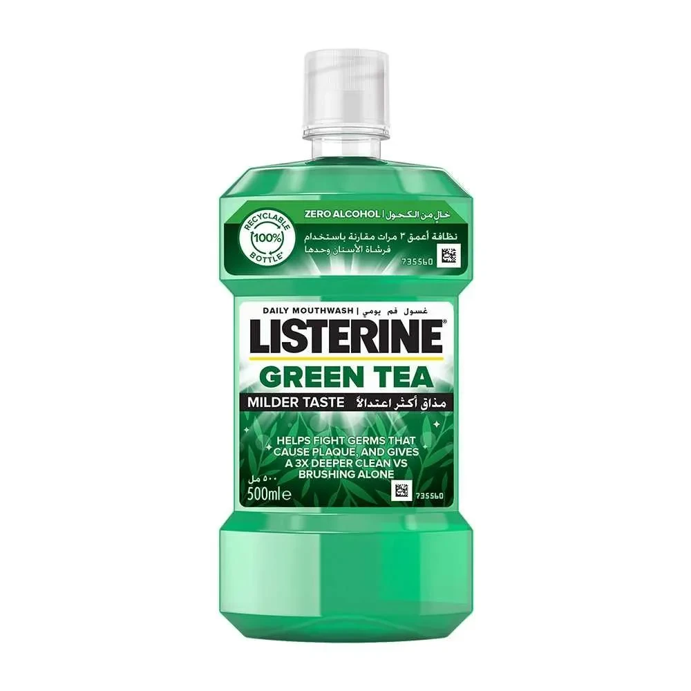 Listerine MouthWash Fresh Green Tea 500Ml