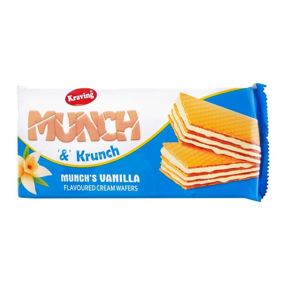 Kraving Wafers Munch Vanilla 150G