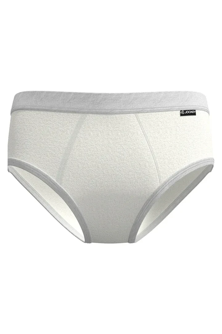 Jockey Wedgefly Brief Large 36-38 White