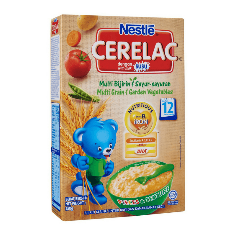 Nestle Cerelac Multi Grain And Vegetables 250G