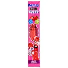 Tayas Damla Sour Tube Strawberry Flavour 30G