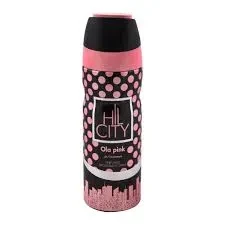 Hilcity Deodorant Body Spray Woman Ola Pink 200ML