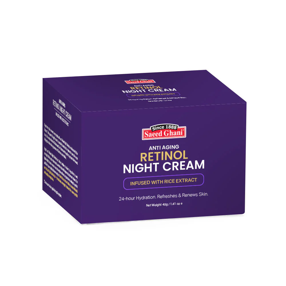 Saeed Ghani Retinol Night Cream 40G