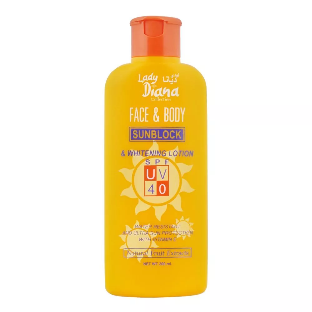 Lady Diana Sunblock Loation 200ML