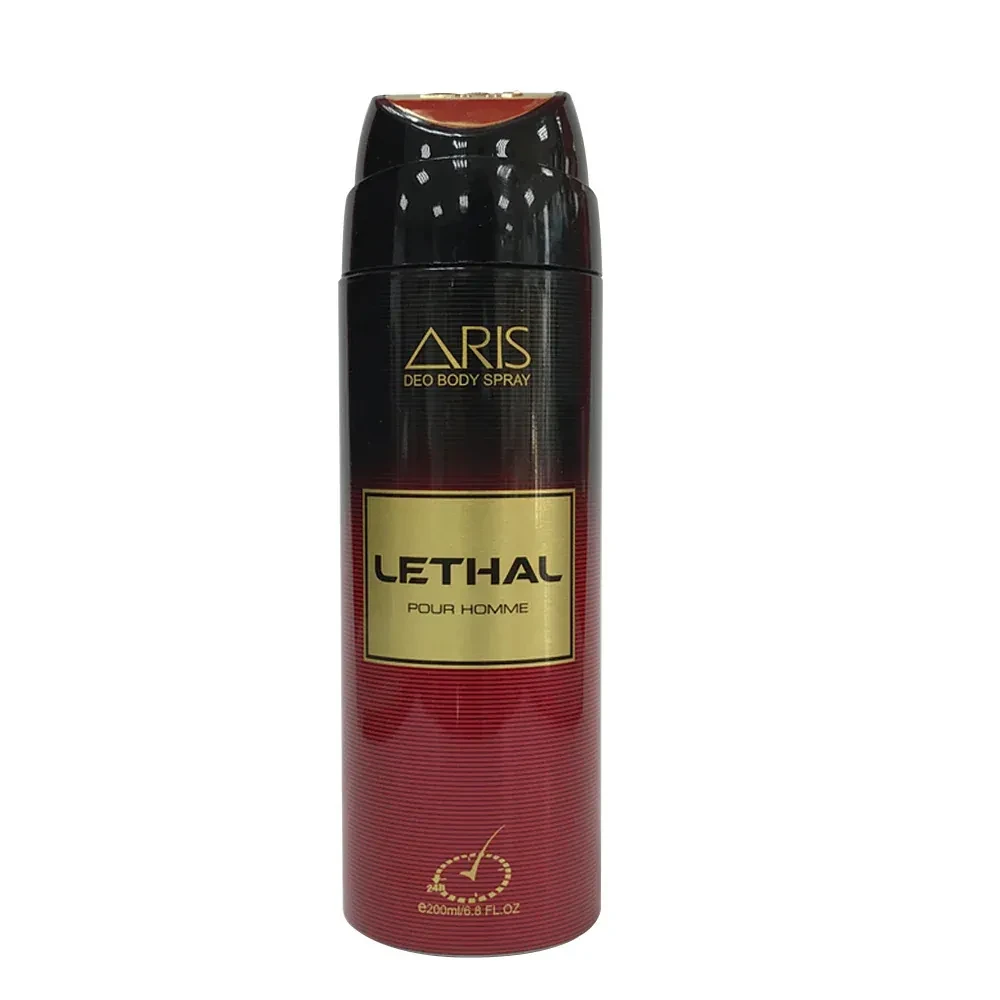 Aris Deodorant Body Spray Men Letha 200ML