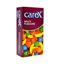 Carex Condom 12Pcs Multi Pleasure