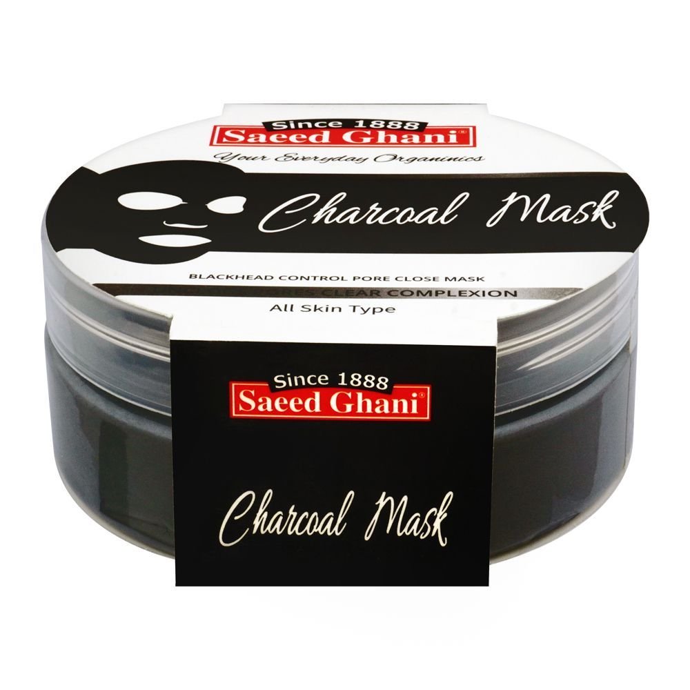 Saeed Ghani Facial Jar Charcoal Mask 180G