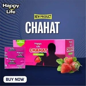 Happy Life Condoms Chahat Strawberry 30s