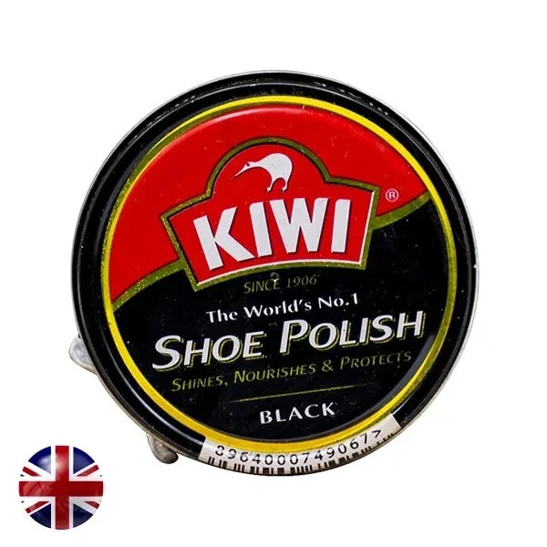 Kiwi Soe Polish Black 45ML