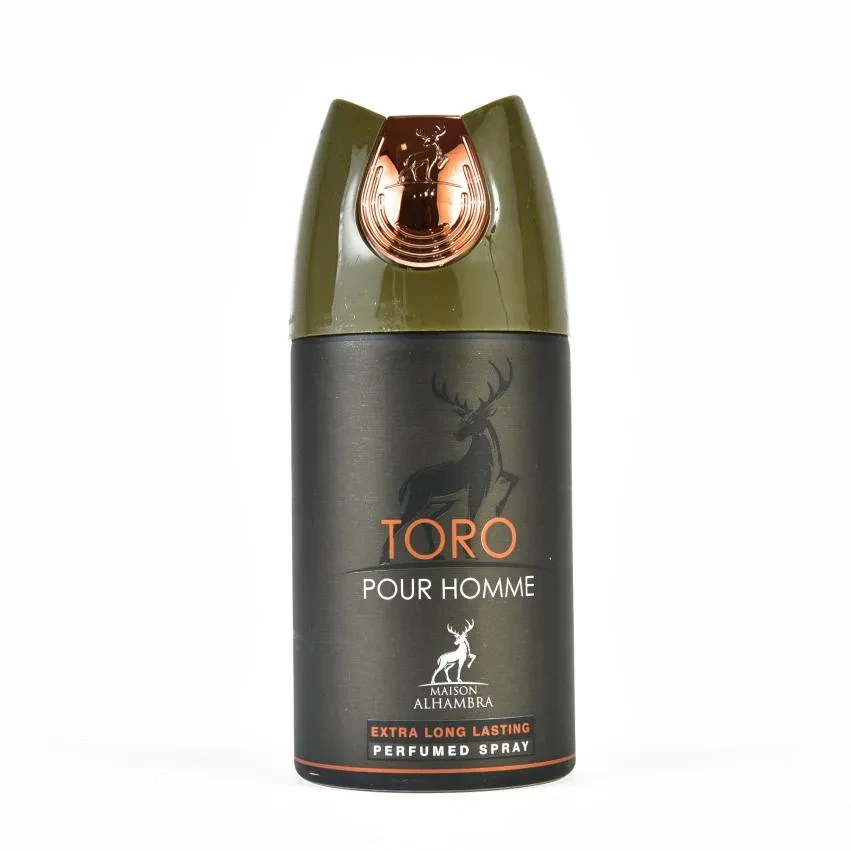 Al Hambra Deodorant Body Spray Toro Homme 250Ml