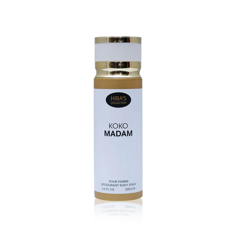 Hibas Collection Body Spray Femme Koko Madam 200Ml