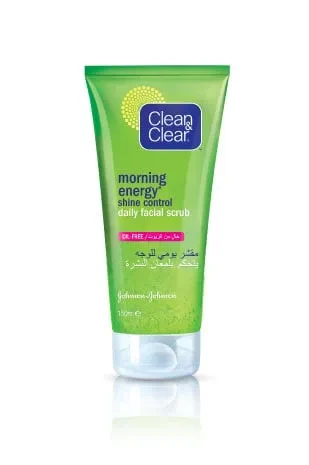 Clean And Clear Face Scrub Morning Shine Control 150ML