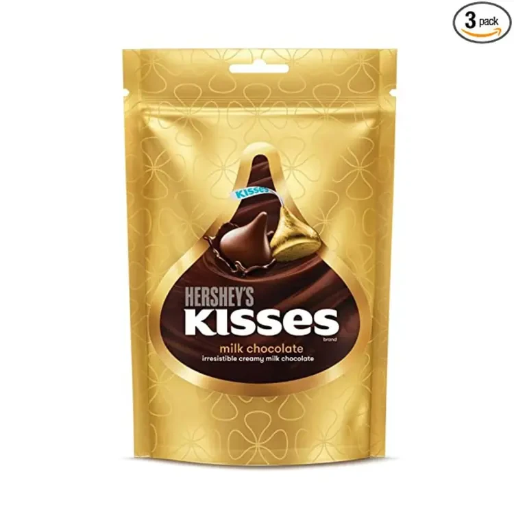 Hershey's Kisses Chocolate Pouch Milk Chocolate 100G