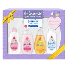 Johnsons Baby Gift Set Square Mini