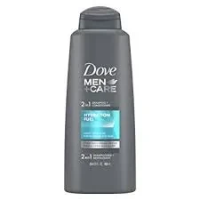 Dove Shampoo Mencare 2in1 Hydration Fuel 603ML