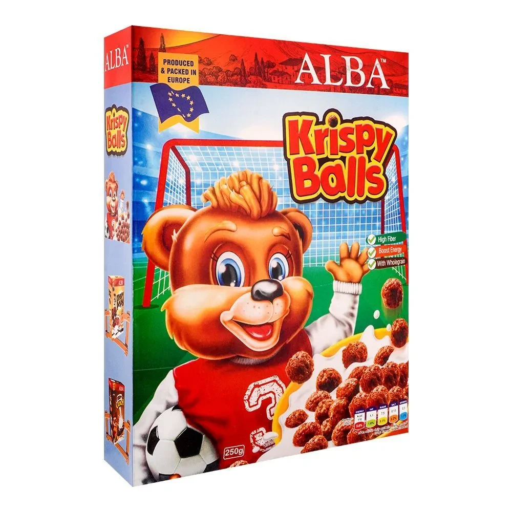 Alba Cereal Krispy Balls 250G