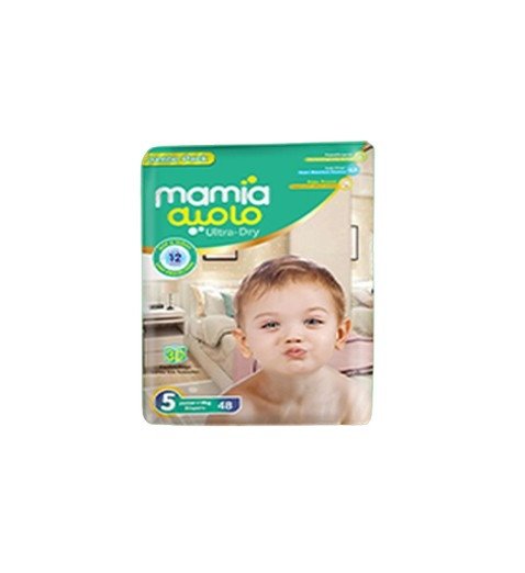 Mamia Baby Diapers XL-5 48P