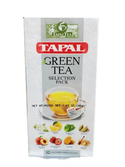 Tapal Green Tea Bags Selection Pack 30P