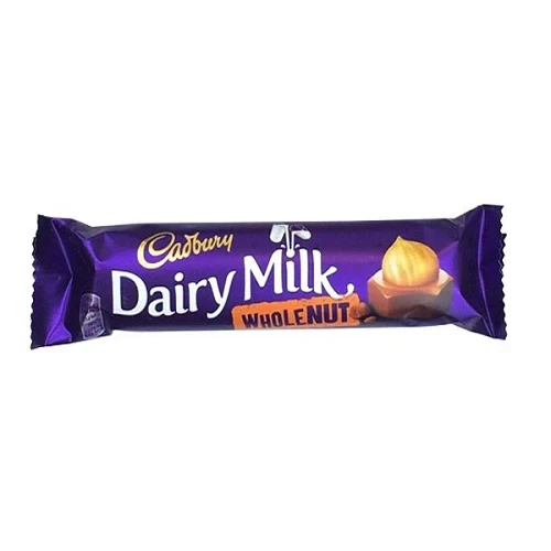 Cadbury Dairy Milk Chocolate Whole Nut 45G