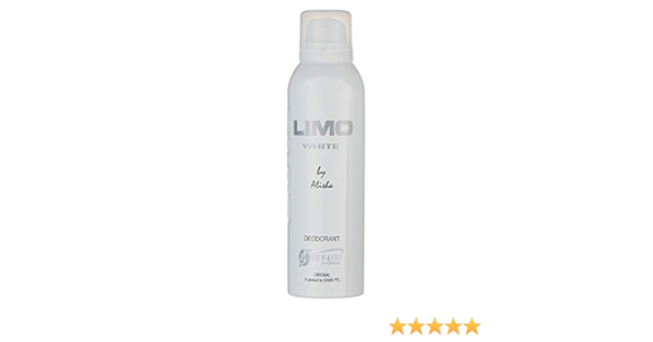 Hunaidi Body Spray Deodorant Limo White 200ML