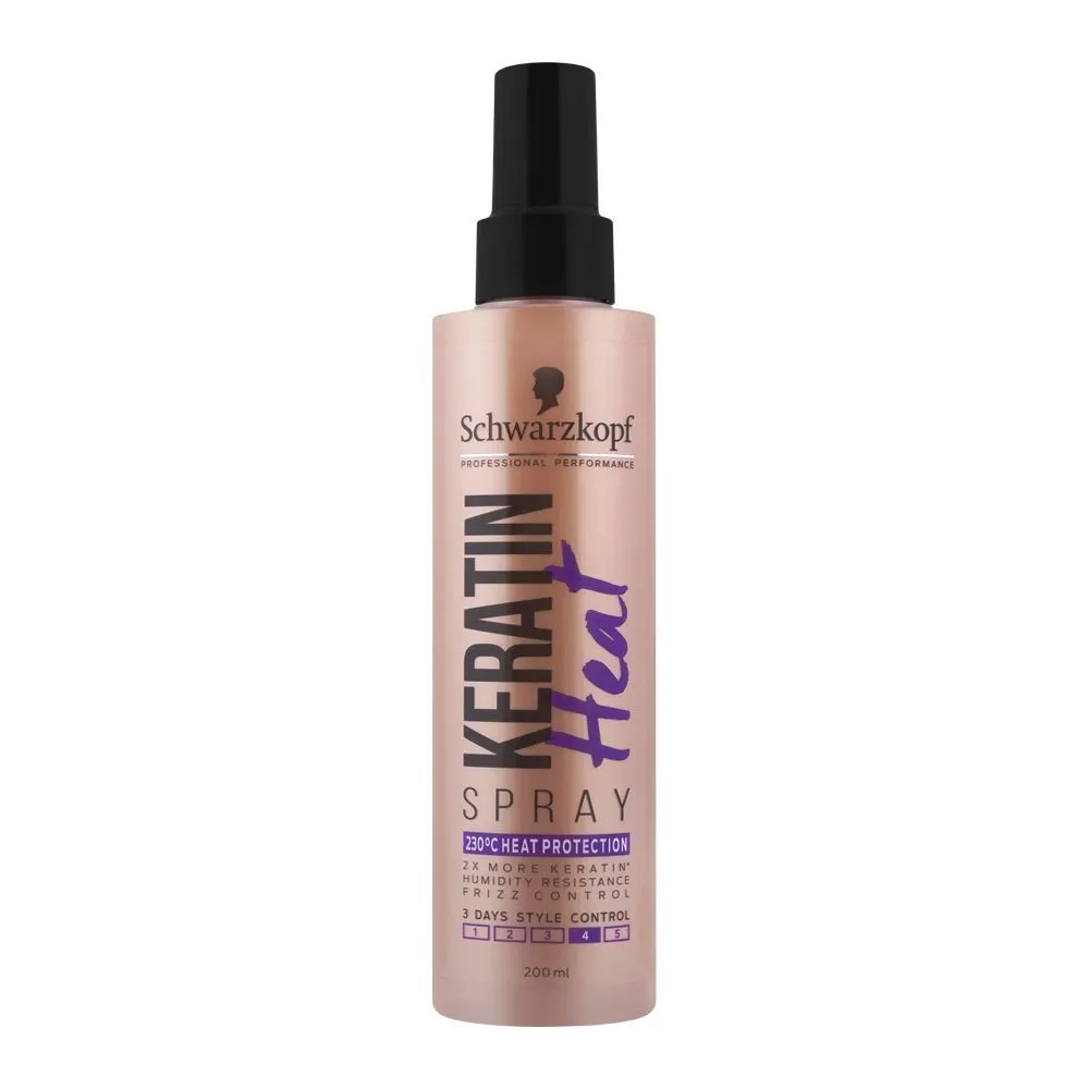 Schwarzkopf Hair Spray Keratin Heat Protecton 200ML