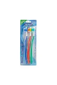 Beauty Formulas Toothbrush Wave Action Medium 3S