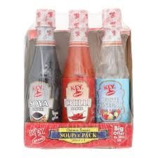 Keybrand Tri Pack Sauces 300ML