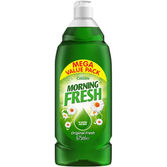 Cussons Morning Fresh Dishwash Green 675ml