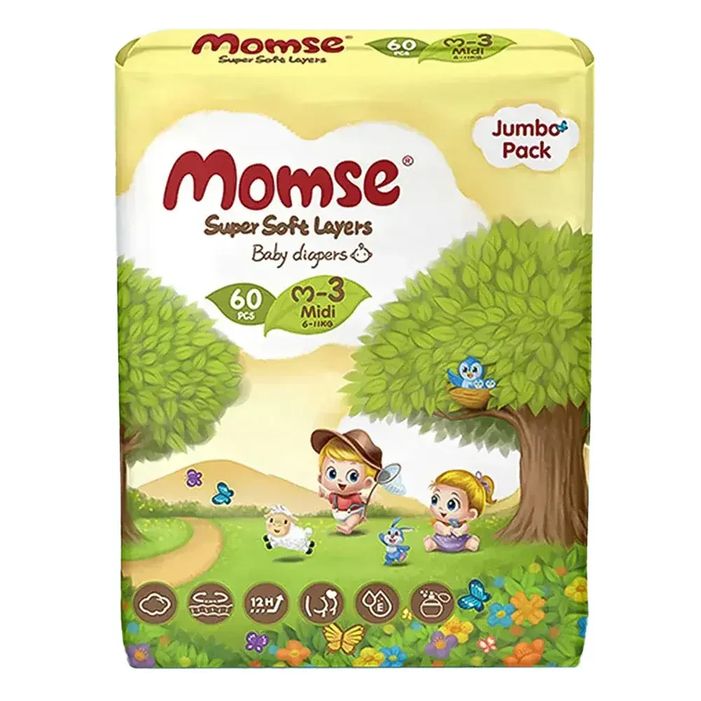 Momse Daipers 3-M 60P