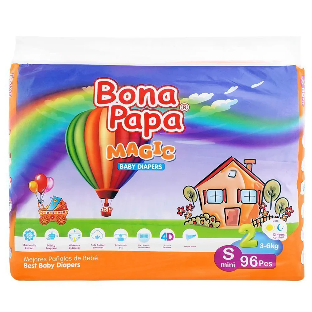 Bona Papa Diaper 2-S 96P