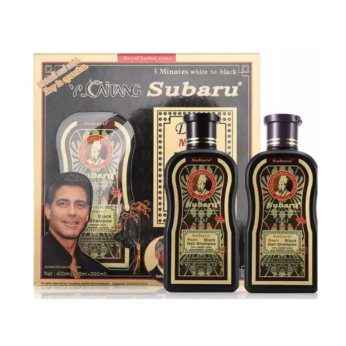 Subaru Color Shampoo Double Black 400ML