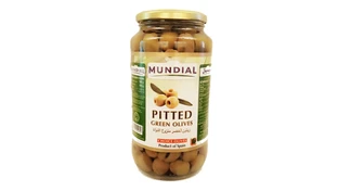 Mundial Olive Green Pitted 900G