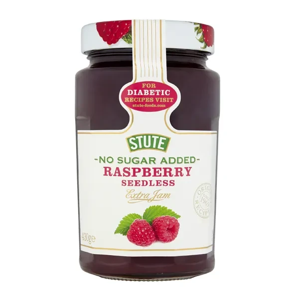 Stute Jam Regular Diabetic Rasberry 430G