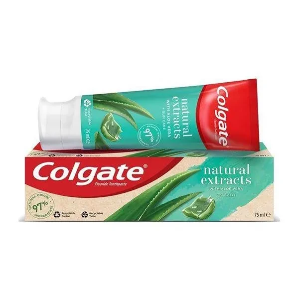 Colgate Toothpaste Natural Extracts Aloevera 100ML