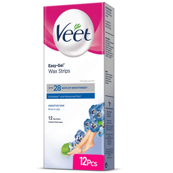 Veet wax Strips Blue France 12PC