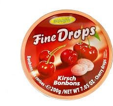 Woogie Fine Drops Candy Cherry 200G