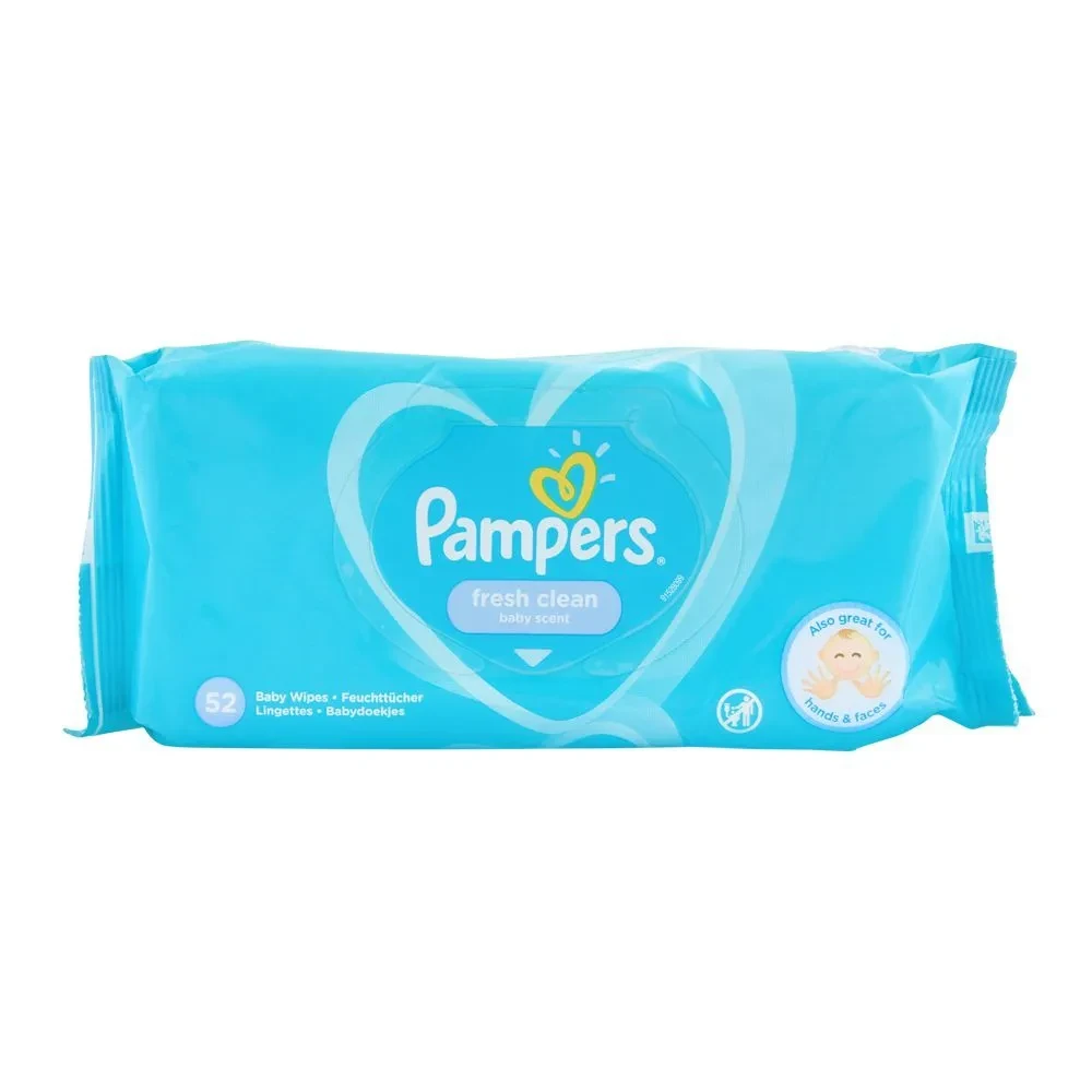 Pampers Wipes Naturelo 52P Pk PPP