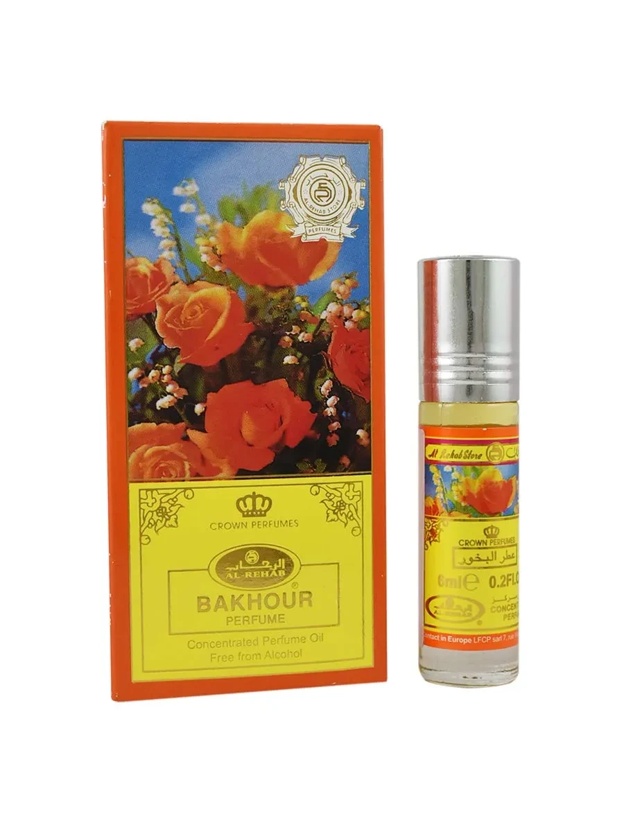 Al Rehab Concentrated Perfume Oil (Attar) Bakhour 6ML