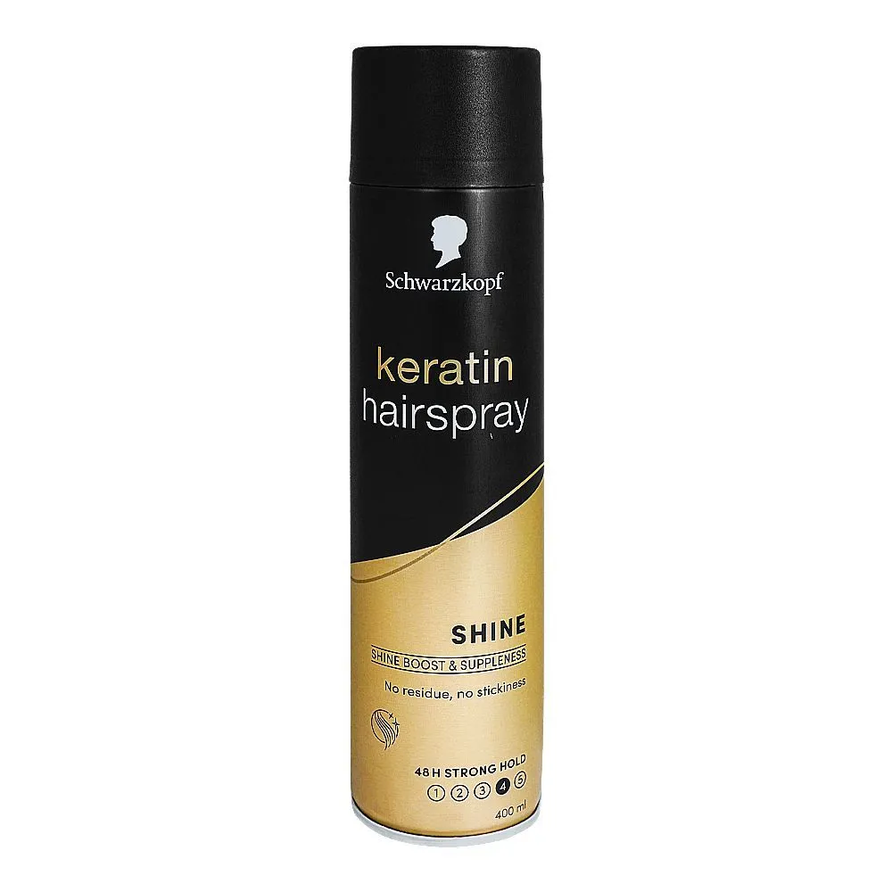 Schwarzkopf Hair Spray Keratin Shine 400ML