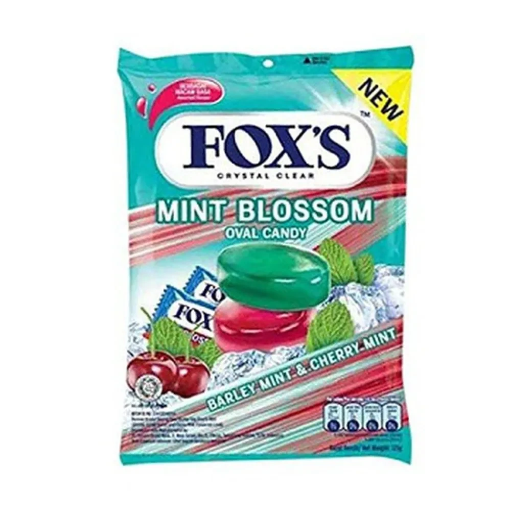 Fox Candies Pouch Mint Blossom 125G