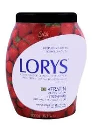 Lorys Hair Mask Conditioner Keratin Strawberry 1000ML