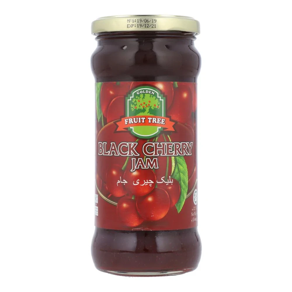 Fruit Tree Jam Black Cherry 440G