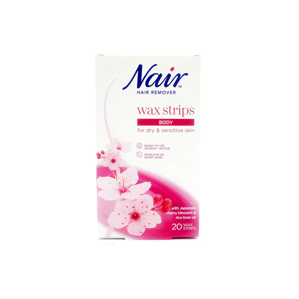 Nair Wax Strips Japanese Cherry Blossom 20S