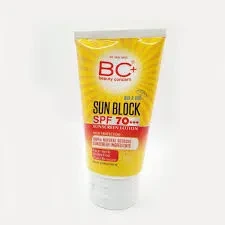 Bc+Sun Block Spf70+ 120ML