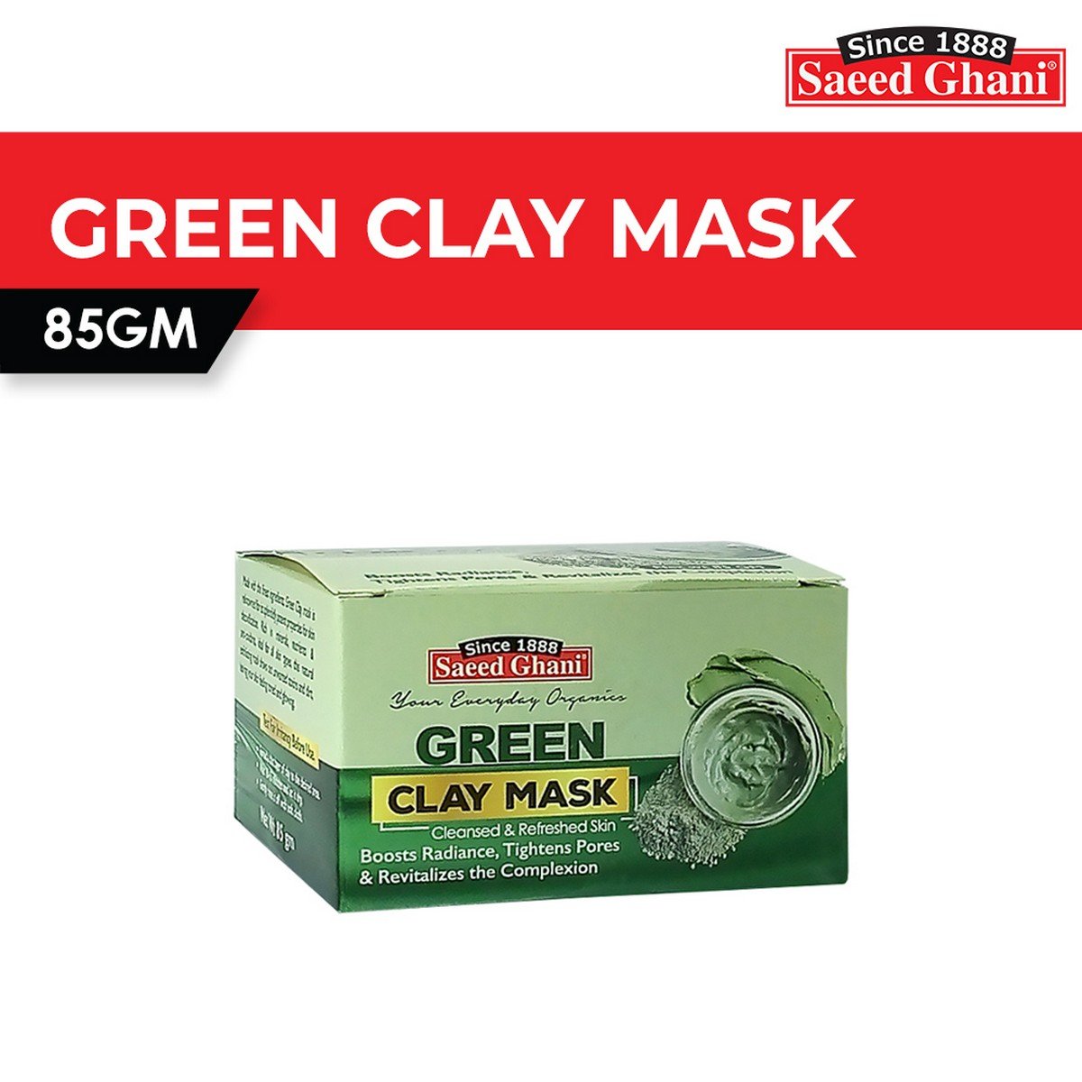 Saeed Ghani Green Clay Mask 80G