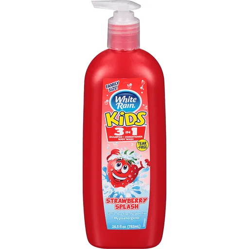 White Rain Shampoo Kids Strawberry Splash 783Ml